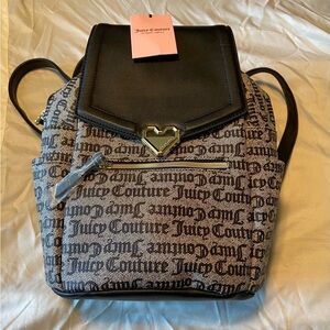 Juicy Couture Backpack Purse NWT